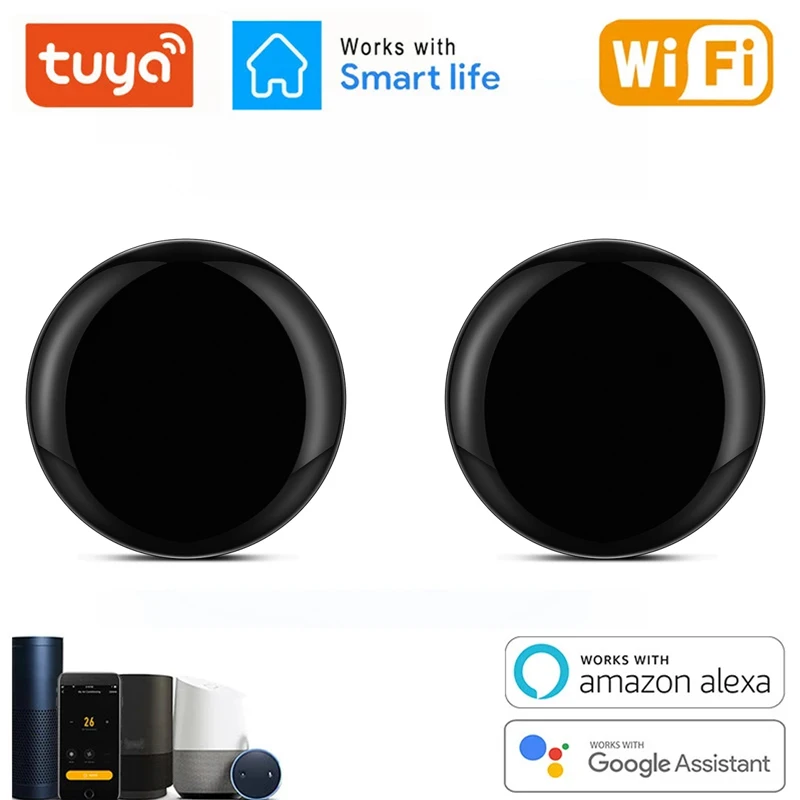 

ИК-пульт дистанционного управления Tuya, Wi-Fi, для кондиционера, телевизора, умного дома, Инфракрасный Универсальный пульт дистанционного упра...