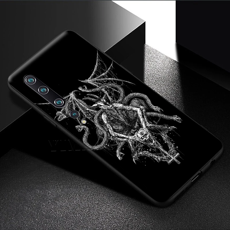 Мягкий ТПУ чехол YIMAOC с козьей головой сатаны для Xiaomi Redmi mi Note MAX 3 6 6A 7 mi6 mi8 9 se a1 a2 Pro