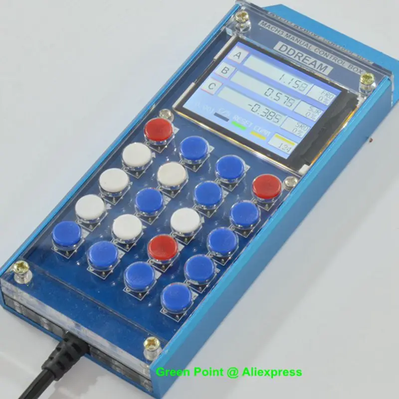 MACH3 USB Pote 4 осевой блок управления NCB02 ЧПУ гравировальный станок коробка SKTFTV1