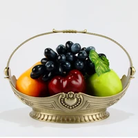 metal fruit bowl ornaments light luxury fruit bowl living room tea set european fruit bowl snacks candy dish fruit holder