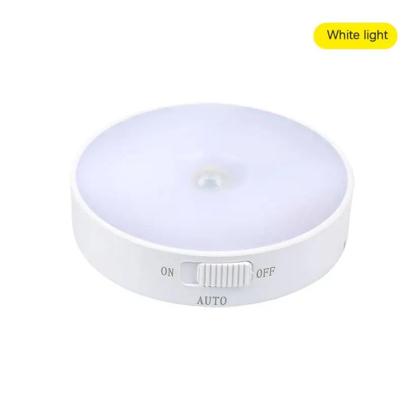 Wall Lamp 6 LEDs PIR Motion Sensor Night Light Auto On / Off For Wireless Energy-saving Bedroom Cabinet Body Induction | Электроника