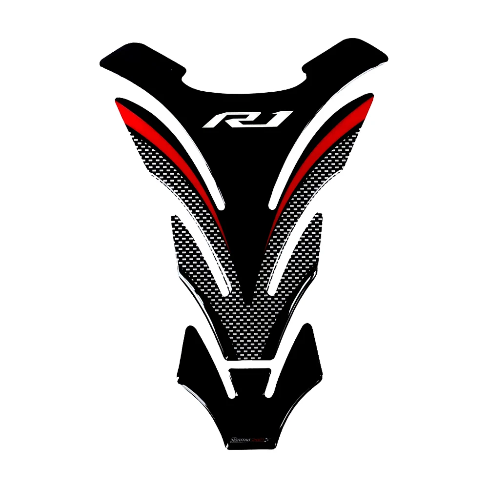 

Motorcycle 3D Rubber Sticker Emblem Decal for yamaha YZF-R1 R1 Tank all years