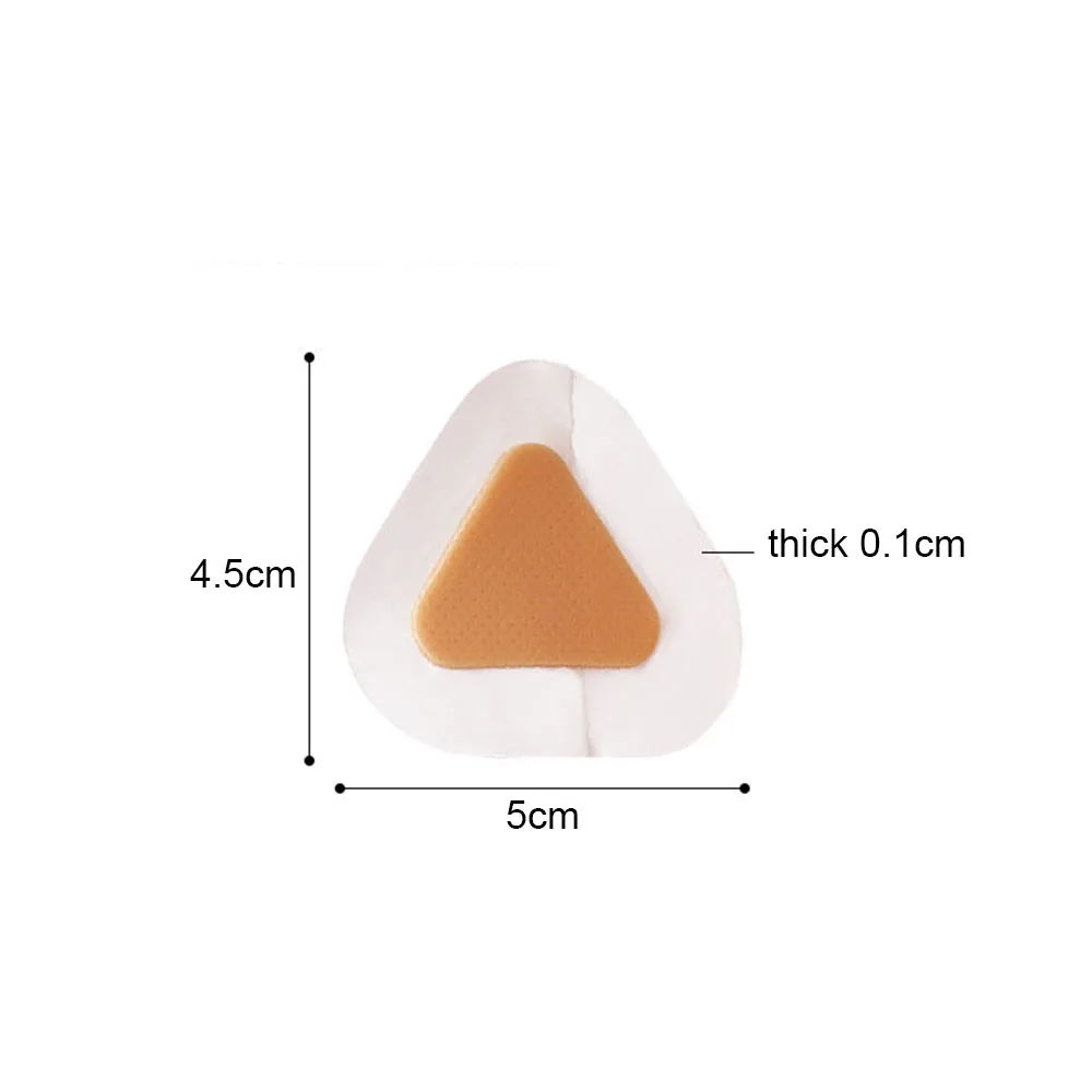 

1 Pair Pe Foam Stickers Anti-drop Stickers High Heels Foot Care Anti Abrasion Abreast Wear Thick Foam Pad Stick Heel Shoes Posts