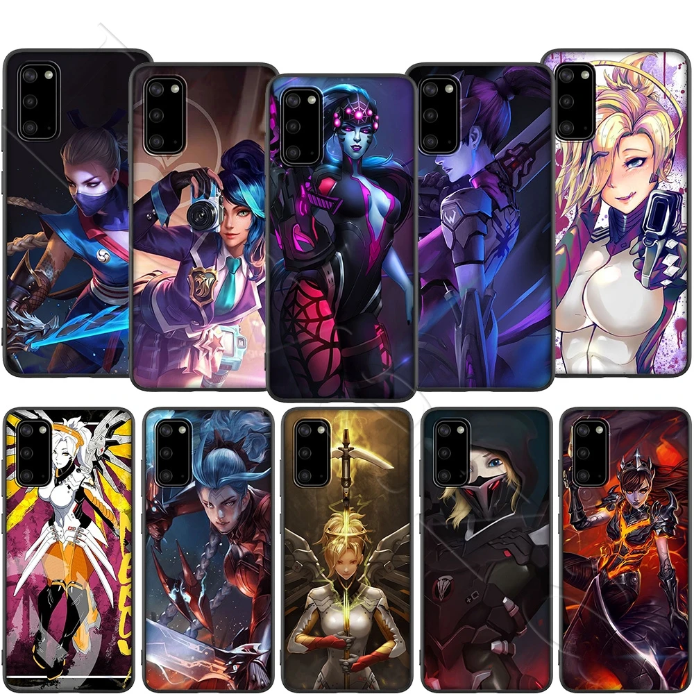 Чехол Overwatch для Samsung Note 10 S6 S7 S8 S9 S10 S10e S20 ultra A71 A51 A81 A91 M10 M20 M30 Lite Edge Plus | Мобильные