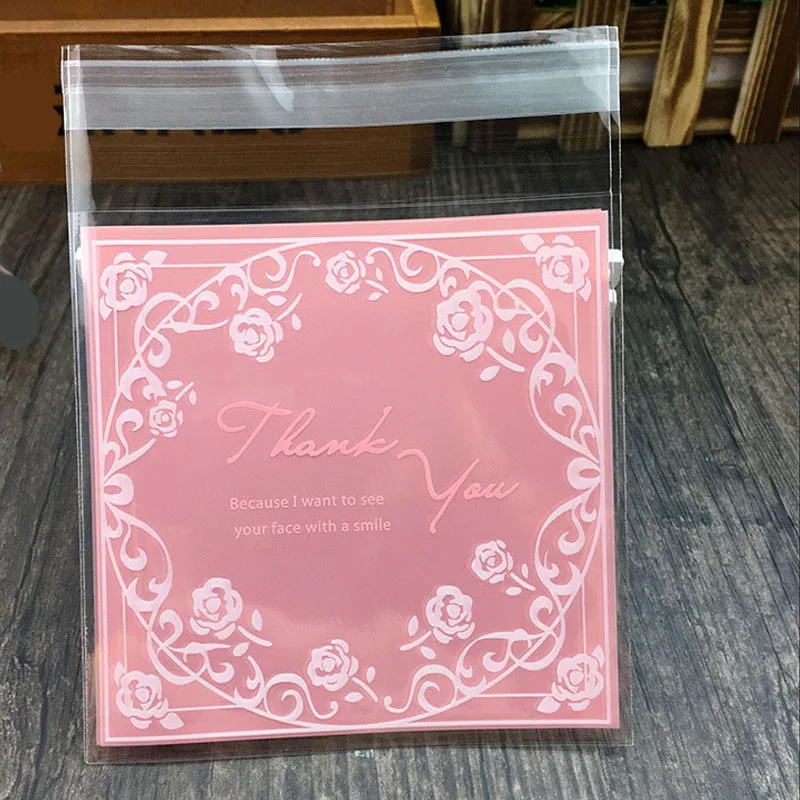 

100PCS Self Adhesive OPP Plastic Package Transparent Bowknot Design For Bracelets Earrings Gift Bags DIY Jewelry Packag 7 X 7cm