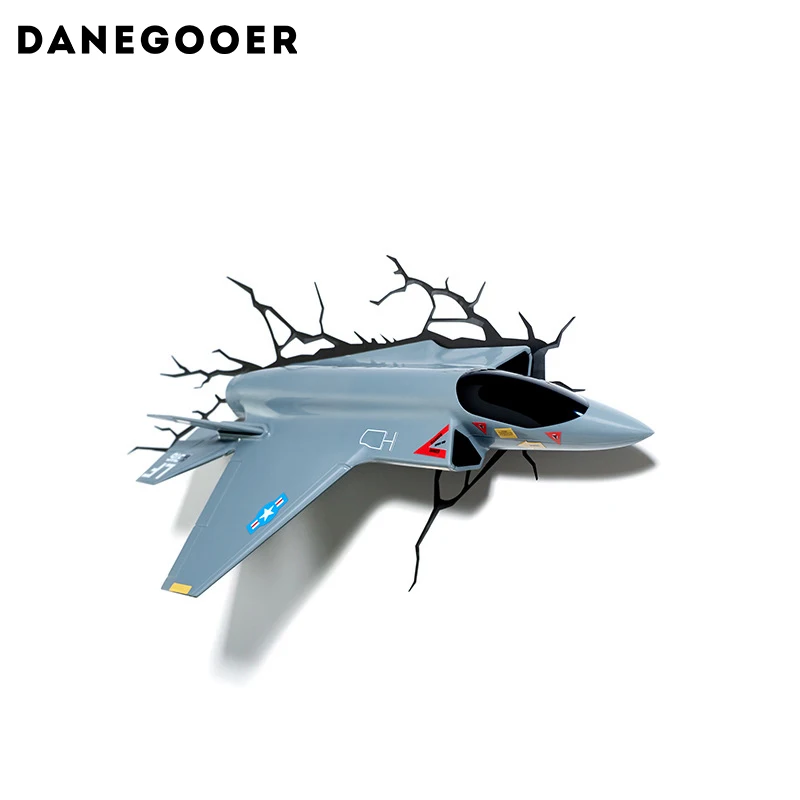 

3D Led Night Light Airplane Kids Room Wall Light Modern Boys Girls Decorative Wall Lights Bedroom Bedside Cafe Creative Lights