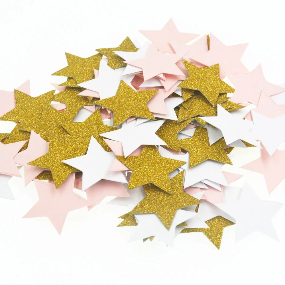 Черные золотые настольные конфетти блестящие бумажные точки круги для рождества