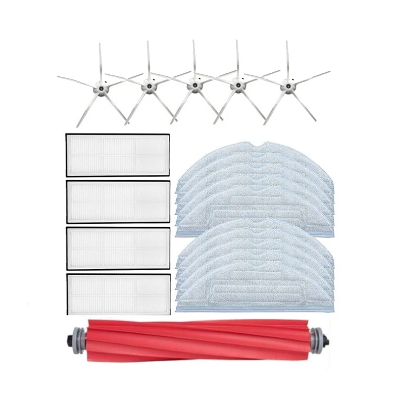 

Main Brush Side Brush Hepa Filter Mop Cloth for Xiaomi Roborock T7S T7Plus T7Splus S7 Vacuum Cleaner Spare Parts
