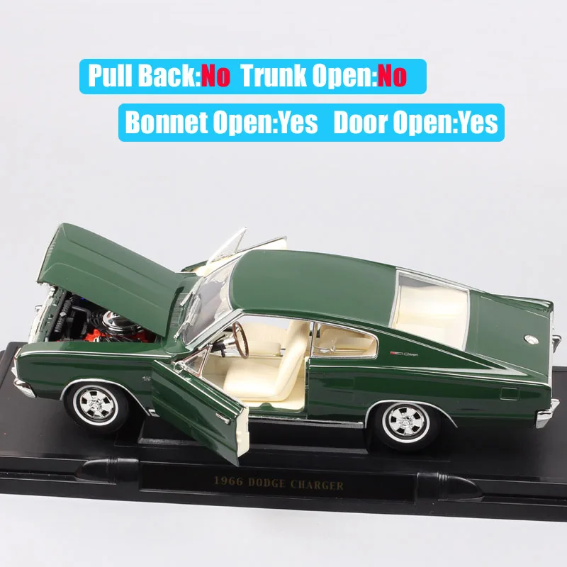 1:18 весы старый 1966 Dodge зарядное устройство fastback мышцы автомобили Chrysler спортивные гоночные литые автомобили модель детской игрушки сувенир ребенок