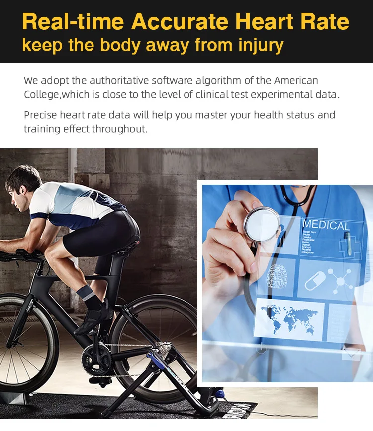 meilan c5 heart rate monitor fitness tracker btant cordless for sports bike computer phone free global shipping