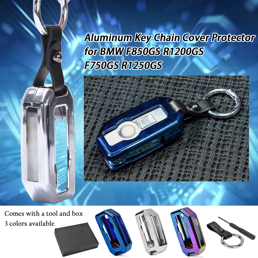 

Для BMW F850GS R1200GS ADV F750GS R1250GS 2013-2019 Алюминий брелок в виде мотоцикла Чехол протектор кольцо для ключей держатель брелок