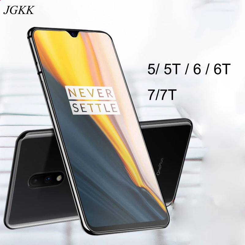 JGKK для матового закаленного стекла OnePlus 5 5T 6T 7T матовый протектор экрана One Plus 7 1 +