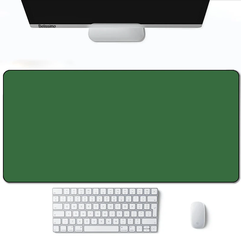 Однотонный черный фиолетовый синий зеленый коврик для мыши по низкой цене