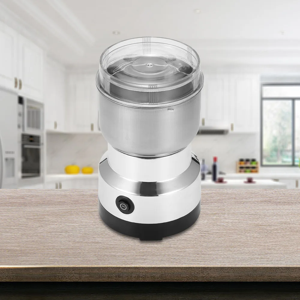 Портативная Интеллектуальная электрическая кофемолка измельчитель трав специй