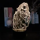 Токийский Мстители Baji Keisuke Аниме Манга 3D Светильник спальни Декор милый подарок на день рождения Светодиодная лампа милый подарок для детей