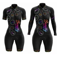 jumpsuit trisuit one piece women bicycle skinsuit roupa de ciclismo speedsuit mtb cycling triathlon outdoor sports wear jumpsuit