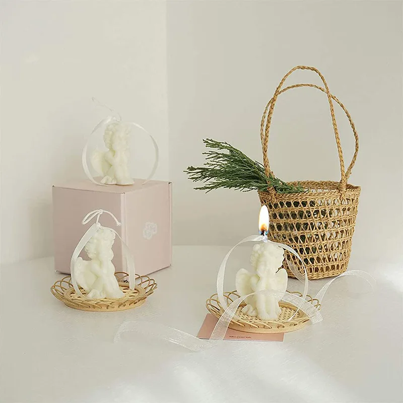 Форма для свечей акриловая с крыльями ангела ароматерапии | Дом и сад