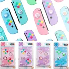Nintend джойстик Стик ручка Кепки Защитная крышка Для Nintendo Switch Joy-con контроллер ABXY ключ Стикеры кожи чехол