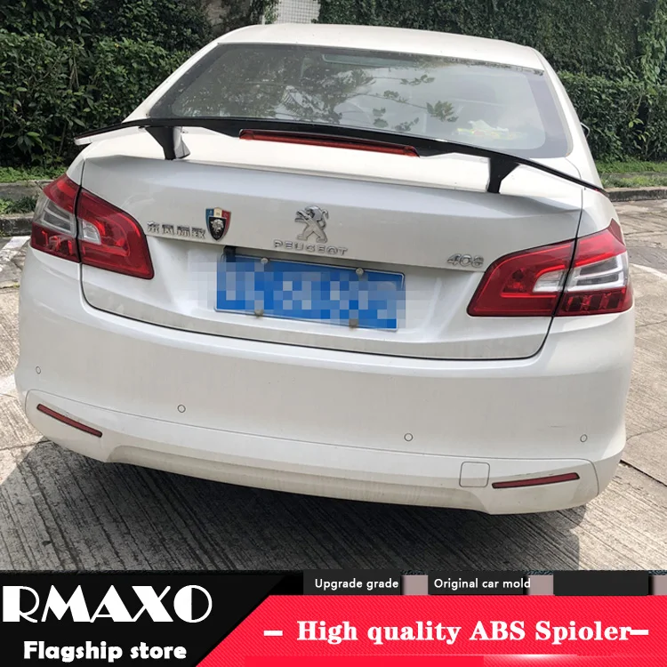 Спойлер для Peugeot 408 спойлер 2014 2018 308 TF высококачественный из АБС пластика заднее