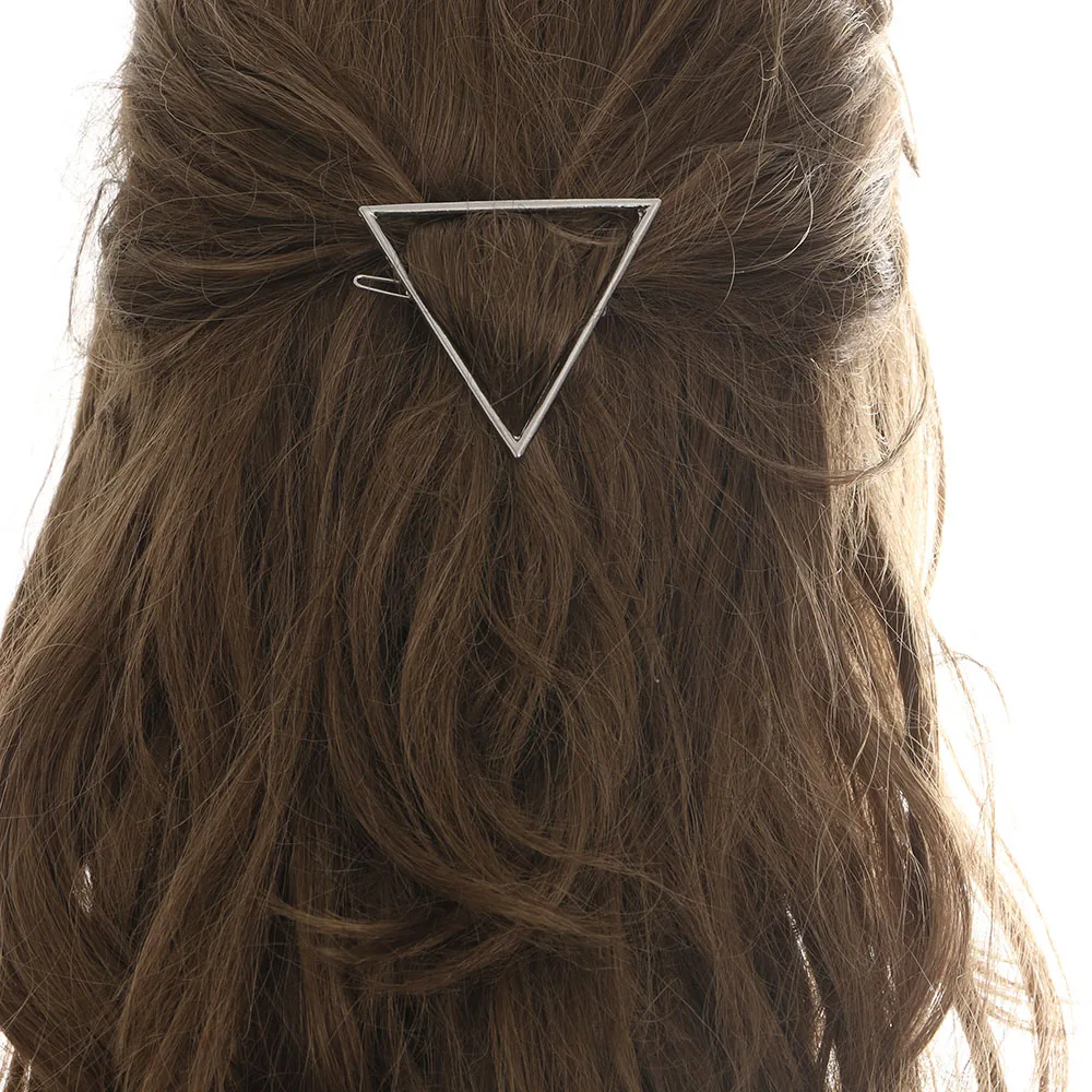 1 предмет модный с кристаллами со стразами заколка для волос треугольник