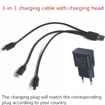 3-in-1 charger 11,1 В 2500 мАч оригинальная литиевая батарея для SJRC F11 Дрон Квадрокоптер аксессуары батарея самолет рука и мотор запасные - Цвет: 3-in-1 charger