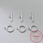 Застежки-крючки из серебра 925 пробы для изготовления браслетов и ожерелий