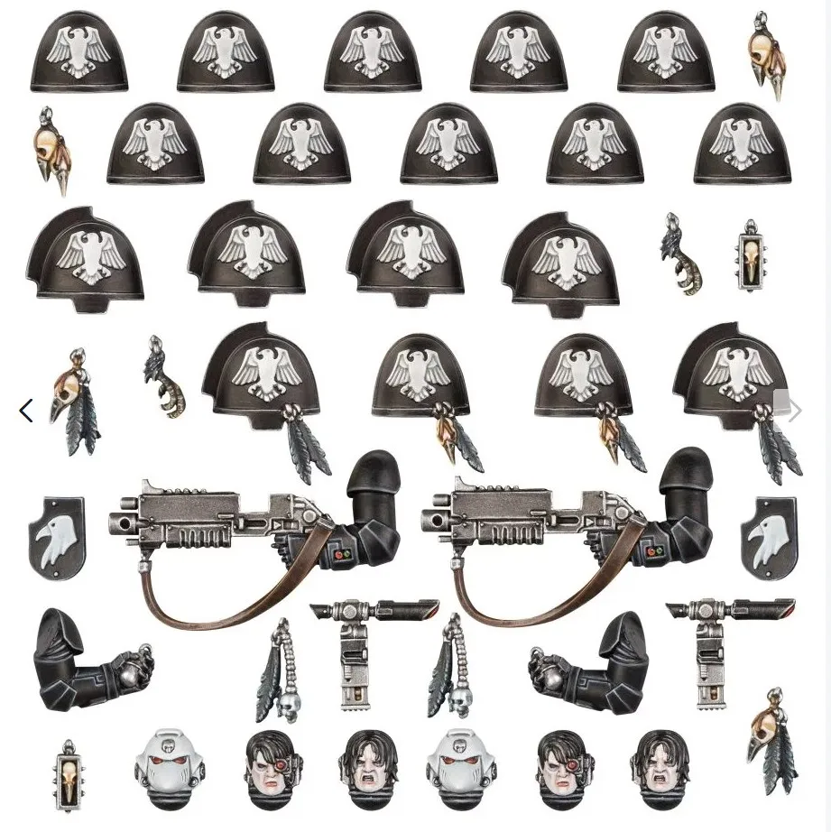 Raven Guard Primaris обновления и переводы (за исключением водяных наклеек Бесплатная