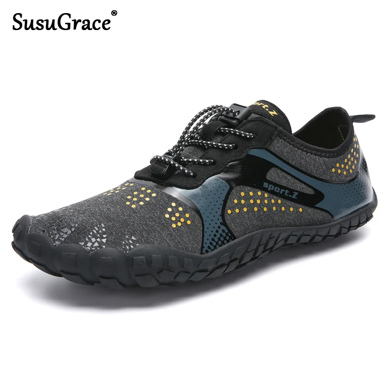 SusuGrace Мужская обувь Aqua классная спортивная для плавания фитнеса дышащие