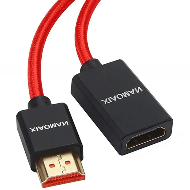 Кабель-удлинитель HDMI штекер-гнездо 1 м 2 3 удлинитель 1080p 3D для проектора Xiaomi Fire TV
