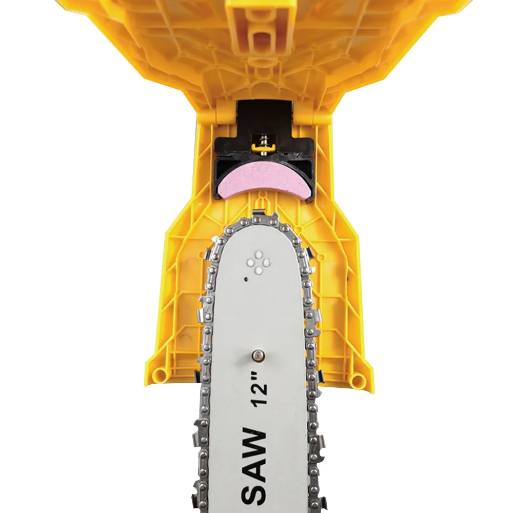 Профессиональная точилка для зубьев бензопилы шлифовальная цепь с 3