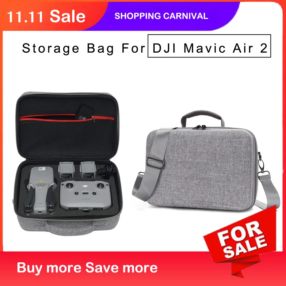 

Portable Carry Case for DJI Mavic Air 2 Waterproof Scratch Proof Anti Shock hand box Shoulder Bag for Mavic Air 2 Accessories