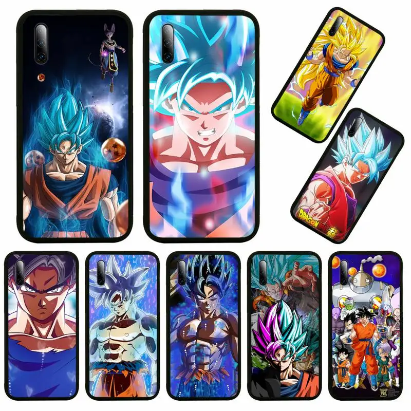 

Dragon Super Sun Ball Anime Phone Case For Huawei Honor View V 5 7 8 9 10 20 30 X S Play Lite Pro Cover