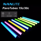 NanGuang NANLITE Pavotube 15C 30C RGB светодиодная цветная лампа для фотосъемки 2700K-6500K ручной светильник для видеостудии