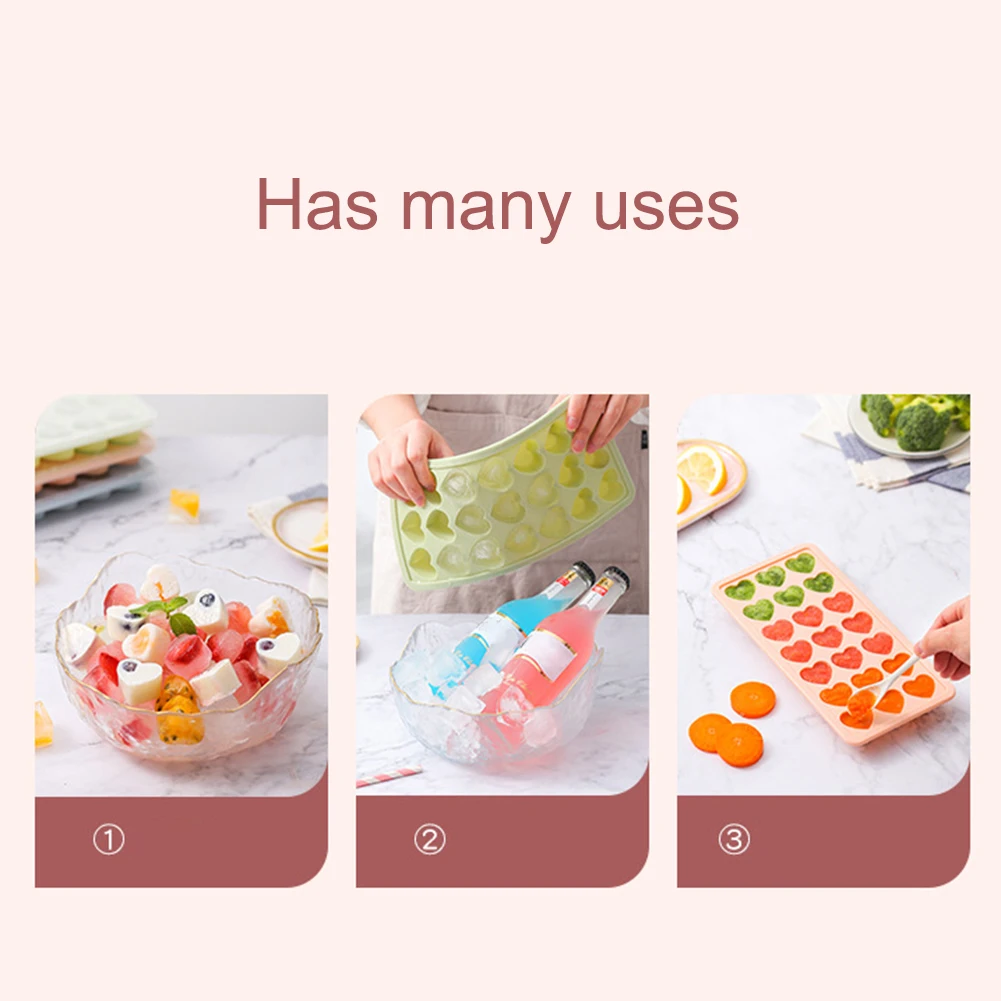 Многоразовая форма для льда домашнее украшение детского питания силикагель