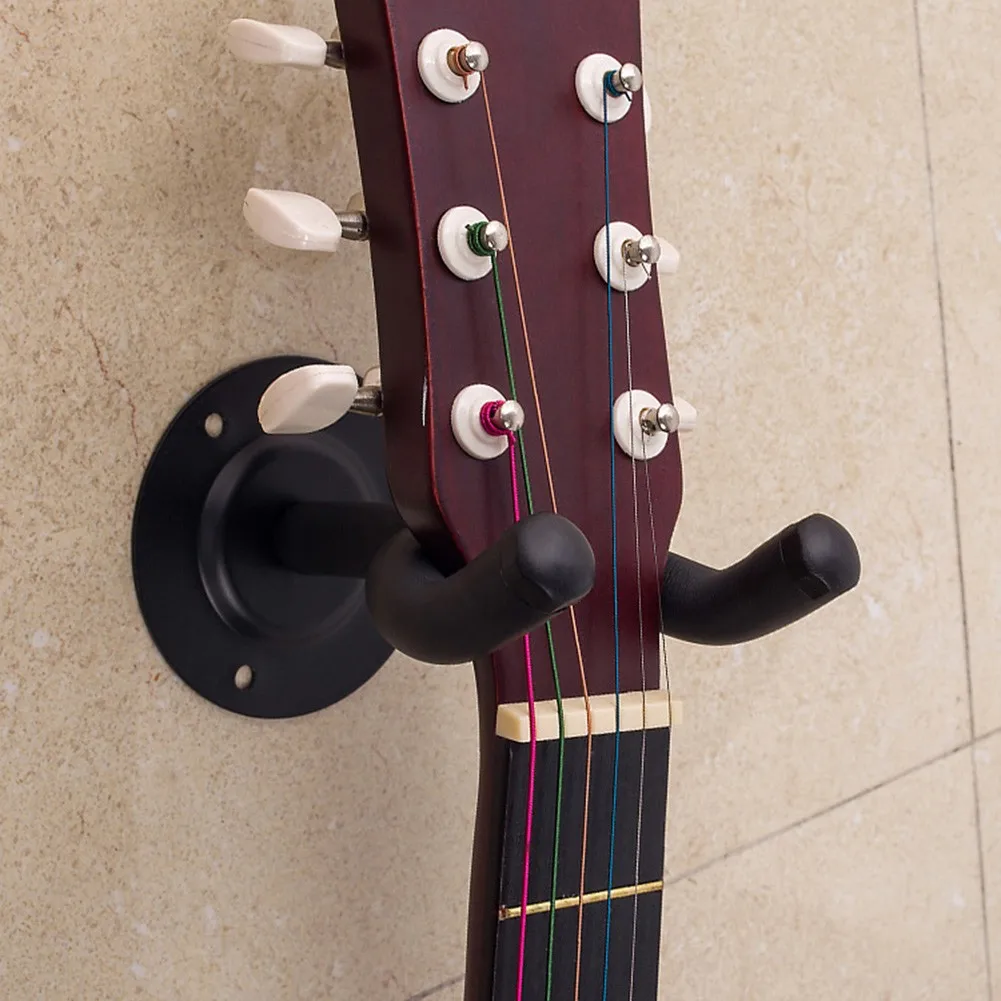 

Wall Mount Guitar Hanger Hook Non-slip Stand Holder Rack Instrument Display Hook For Acoustic Guitar Instrument Accessories