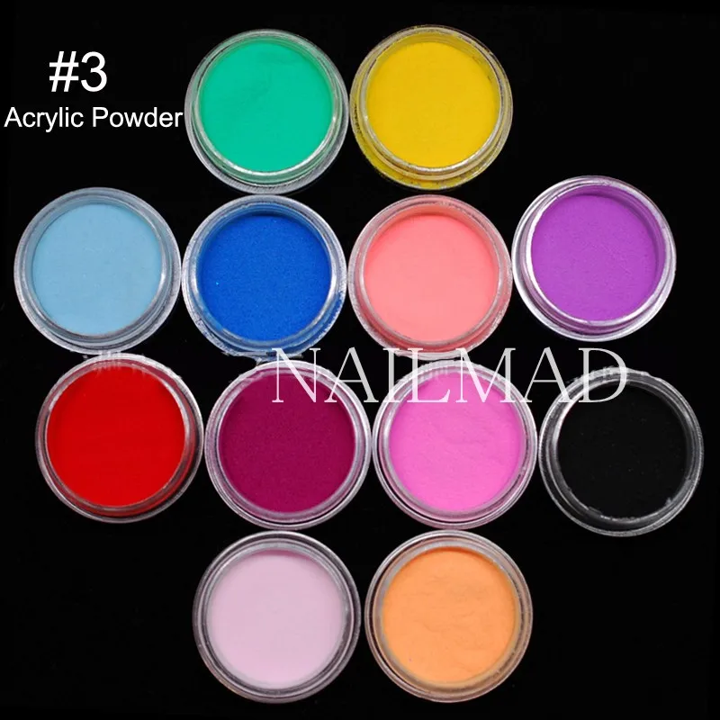 12 коробок лазерный блеск для ногтей блестки Флуоресцентная акриловая пудра