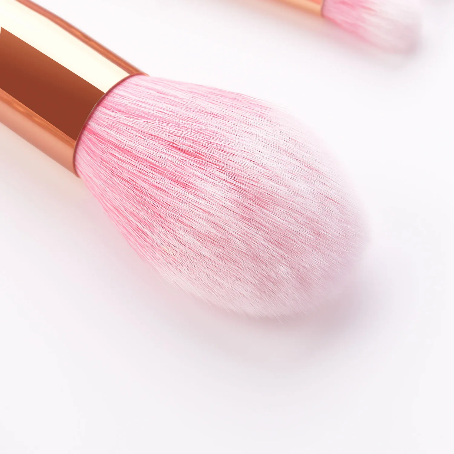 Профессиональные одиночные кисти для макияжа розовые тени век бровей губ пудры