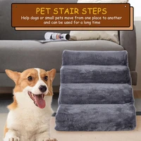 pet stairs step pet 4 layers step new non slip dog stairs dog ramp sponge steps for small dogs and cats miniatures washable