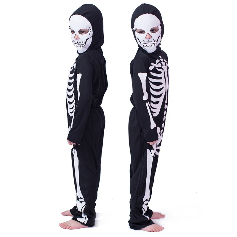 

Children Costumes Halloween Cos Masquerade Costumes for Men and Women Skull Skeleton Ghost Clothes Horror Clothes Costumes