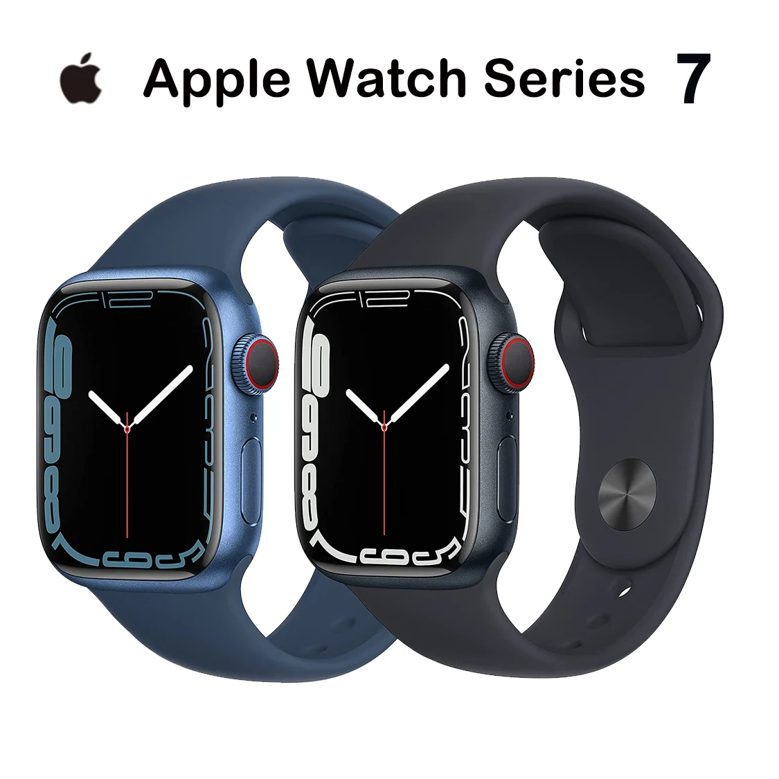 

Новый оригинальный Apple Watch Series 7 GPS Cellular 41 мм/45 мм алюминиевый чехол спортивный ремешок Смарт-часы