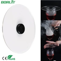 molecular cuisine smoke hood smoking cocktail wine hood 4 inches suitable for smoke generator bar accessories