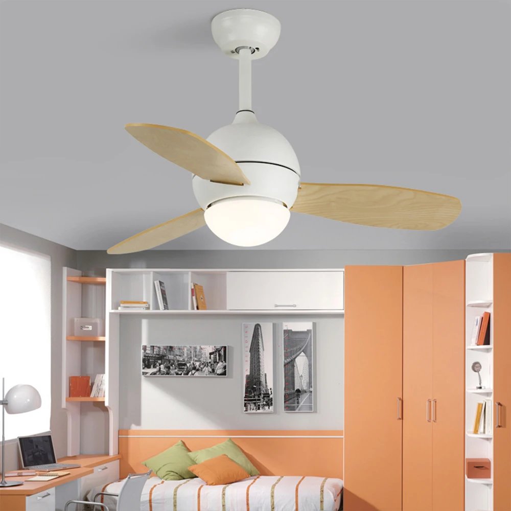 36-дюймовый вентилятор светильник Macaron потолочный лампа с дистанционным
