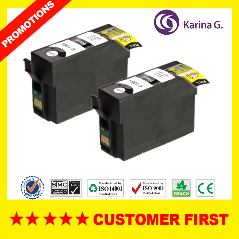 Совместимые чернильные картриджи для T1361 подходят Epson Worker K101 K201 K301 и т. д. |