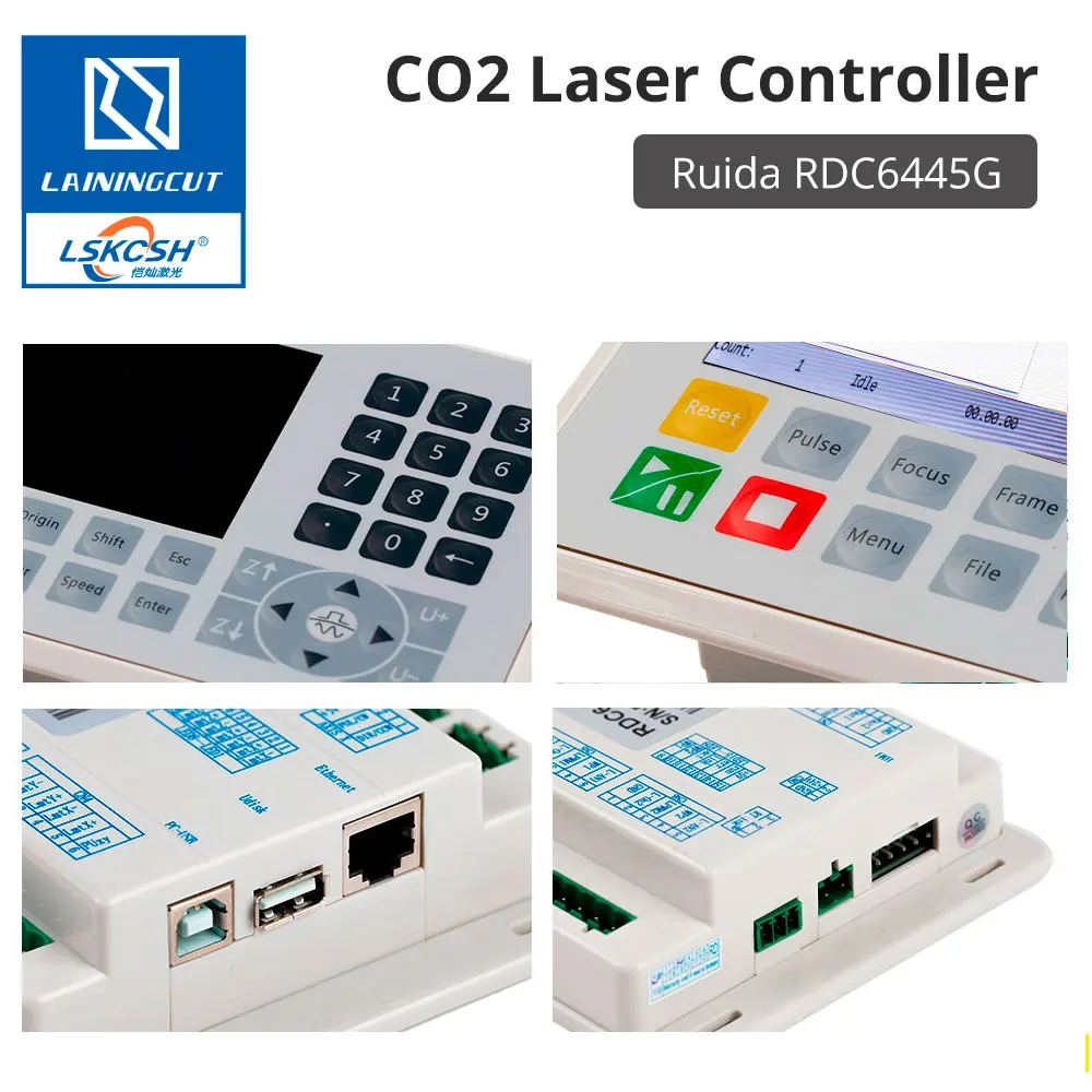 Co2 лазерная система Ruida RDC6445 RDC6445G контроллер для лазерной гравировки режущих