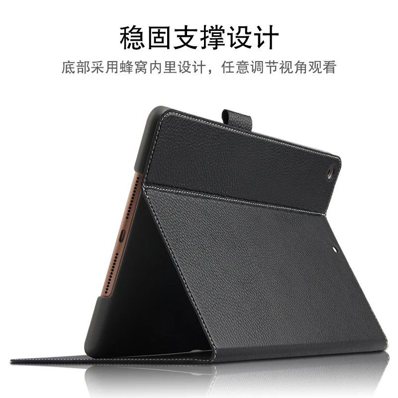 Genuine Leather Cover For iPad 10.2 8th 2020 7th Generation 2019 Case A2200 A2198 A2232 A2197 Cowhide Stand Business Style funda |