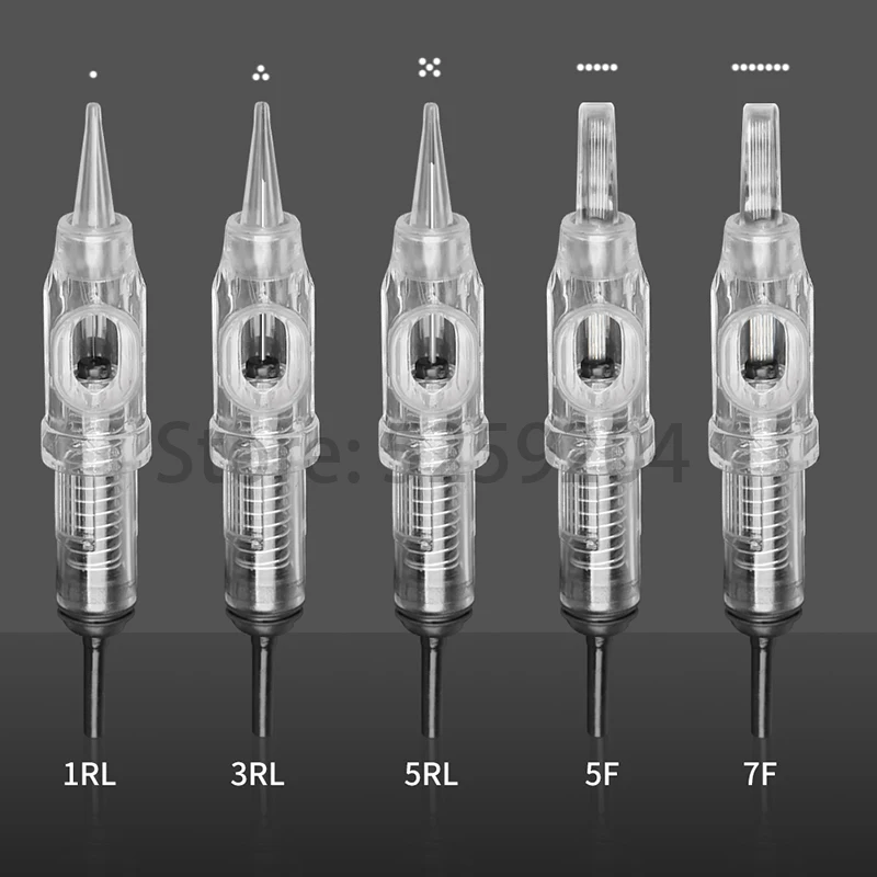 Игольный Легкое нажатие картридж иглы микроблейдинг бровей 1R 3R 5R 5F 7F