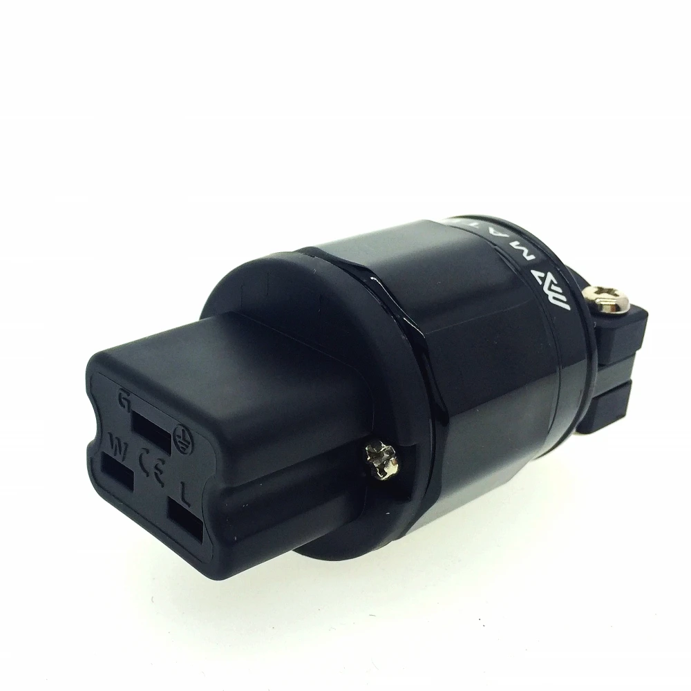 MATIHUR HIFI FI 31 красная медь 24k позолоченный 20A C19 IEC коннектор аудиофил|Вилки с