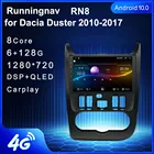 4G LTE Android 10,1 для Renault Dacia Duster 2010-2017 Автомагнитола мультимедийный видеоплеер навигация GPS