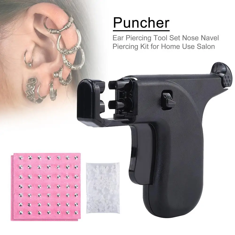 Пистолет Для Пирсинга Ушей набор инструментов для прокола ушей носа губ тела