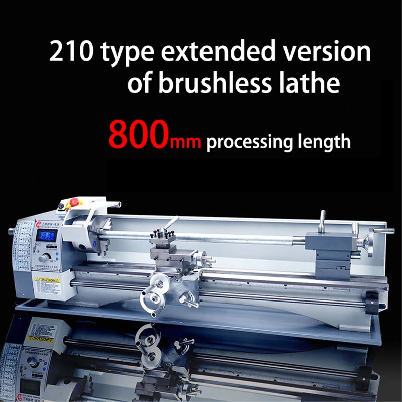 Мини-токарный станок из нержавеющей стали 220 В 750 Вт | Инструменты